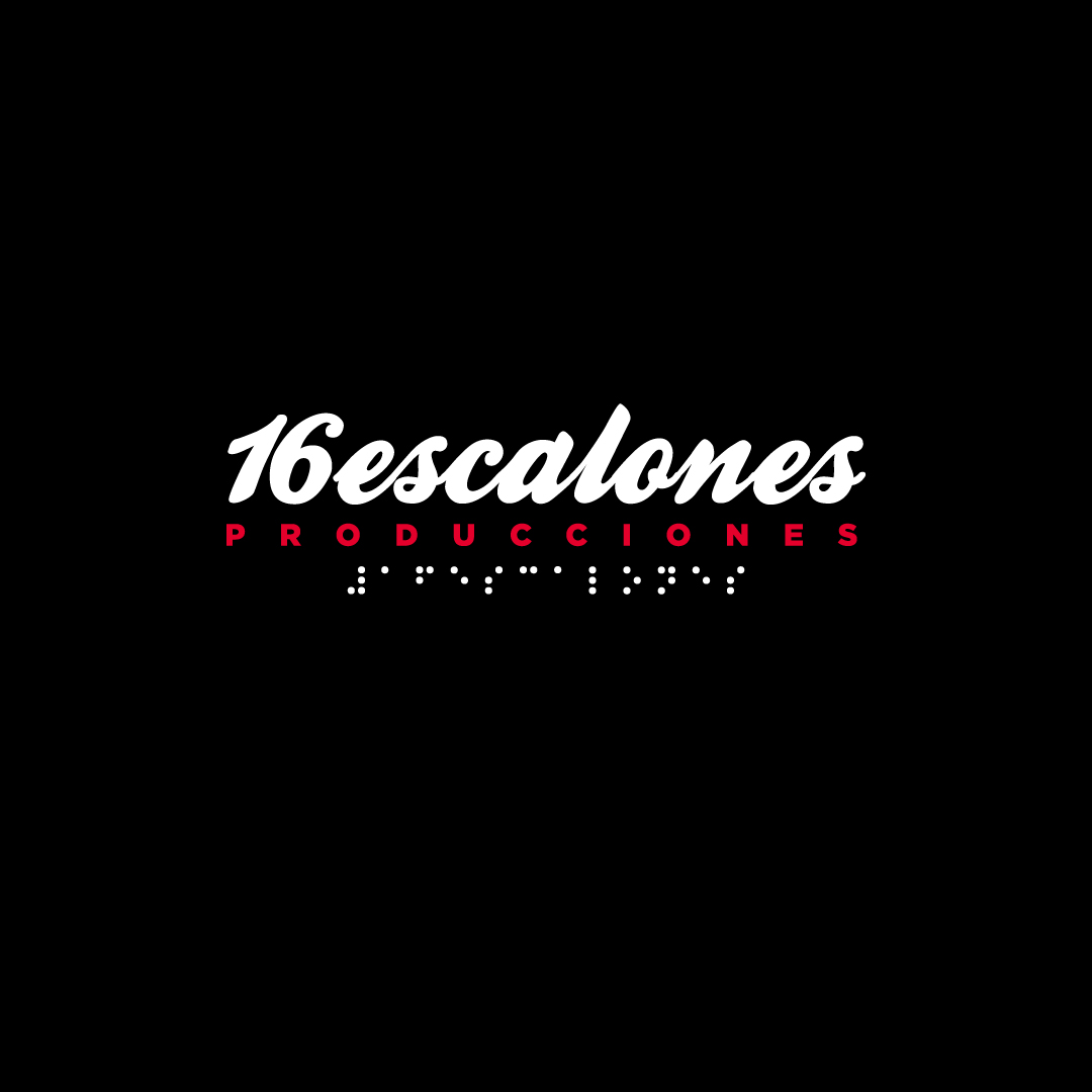 Logotipo de 16 escalones producciones