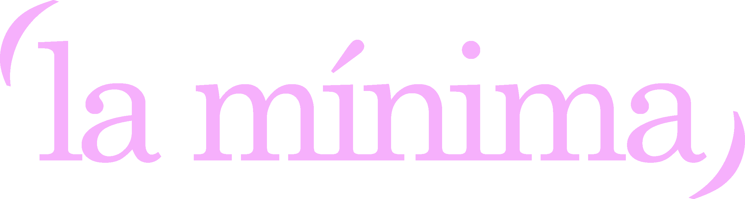 Logotipo de la mínima