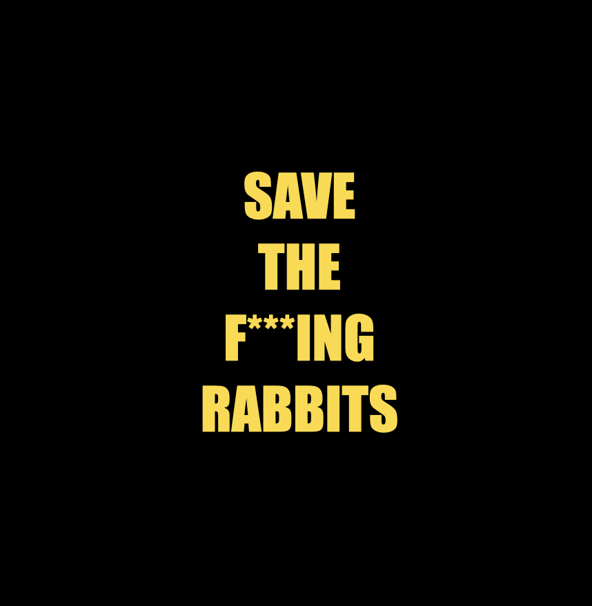 Logotipo de SAVE THE F***ING RABBITS