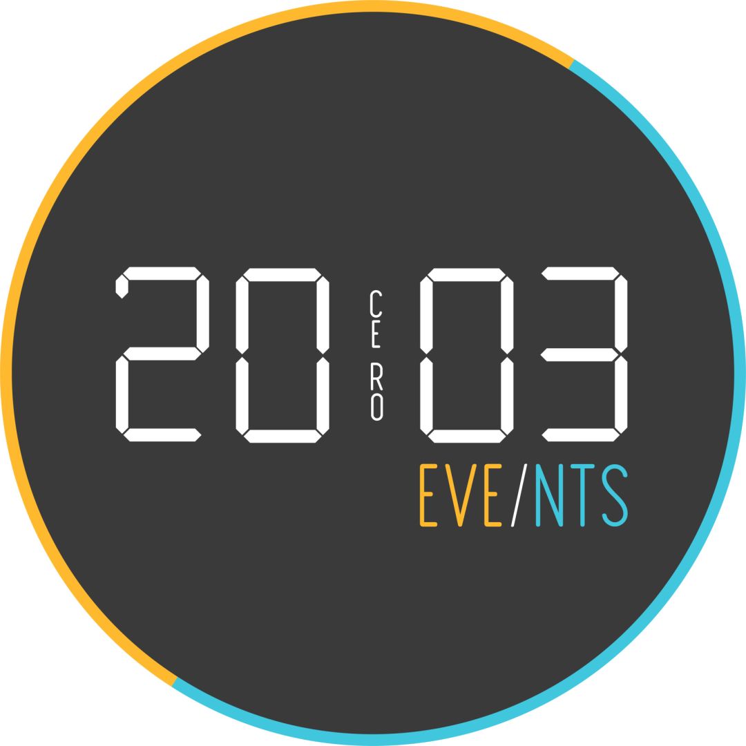 Logotipo de 20cero3events