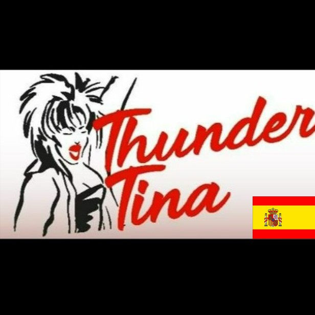 Logotipo de TINA THUNDER TRIBUTE to TINA TURNER