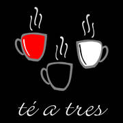 Logotipo de Té a tres