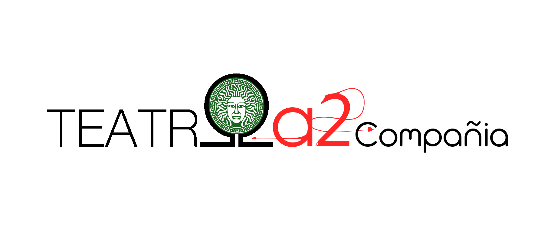 Logotipo de teatro A2 Compañia