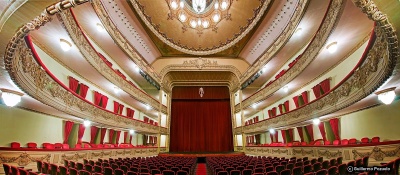 Sala principal del Teatro Guimerá. Foto de Guillermo Pozuelo