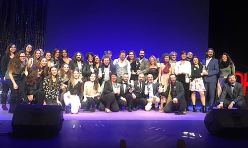 El Teatro Jovellanos acogió la entrega de la 10ª edición de los Premios Oh! de Asturias