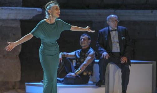 El montaje “César & Cleopatra” de Magüi Mira inaugura la temporada octubre-diciembre en San Sebastián de los Reyes