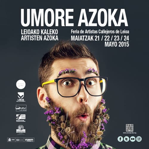 La Feria de Artistas Callejeros-Umore Azoka de Leioa recibe más de 400 solicitudes para participar en su XVI edición