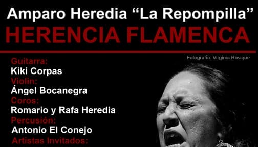 HERENCIA FLAMENCA-AMPARO HEREDIA LA REPOMPILLA