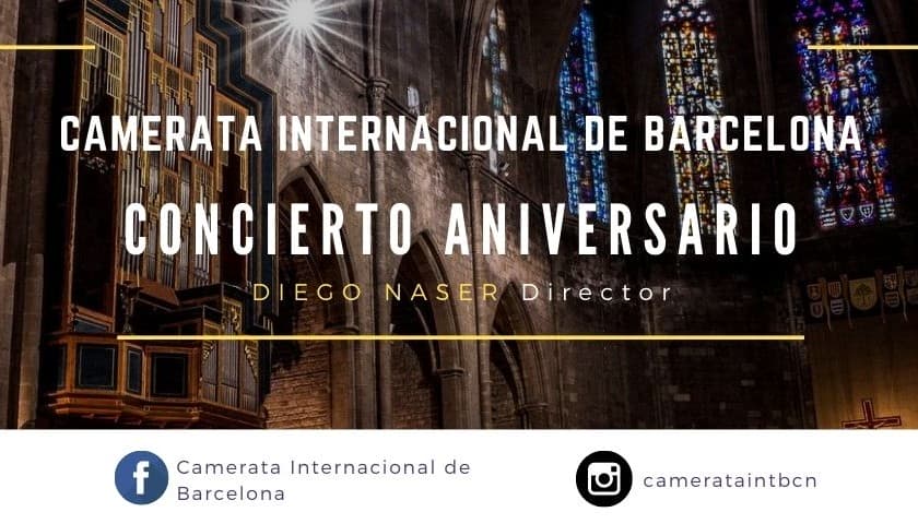 Concierto IV Aniversario de la Camerata Internacional de Barcelona