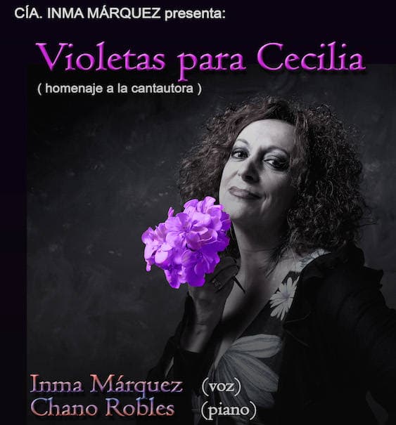 Violetas para Cecilia: tributo a la cantautora