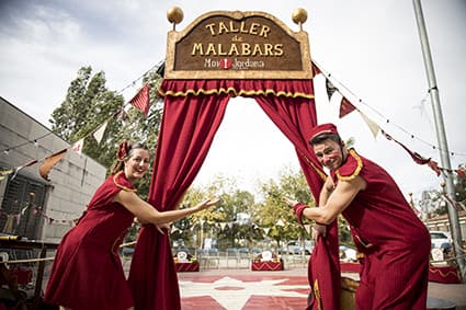 El taller de malabares. El espectáculo