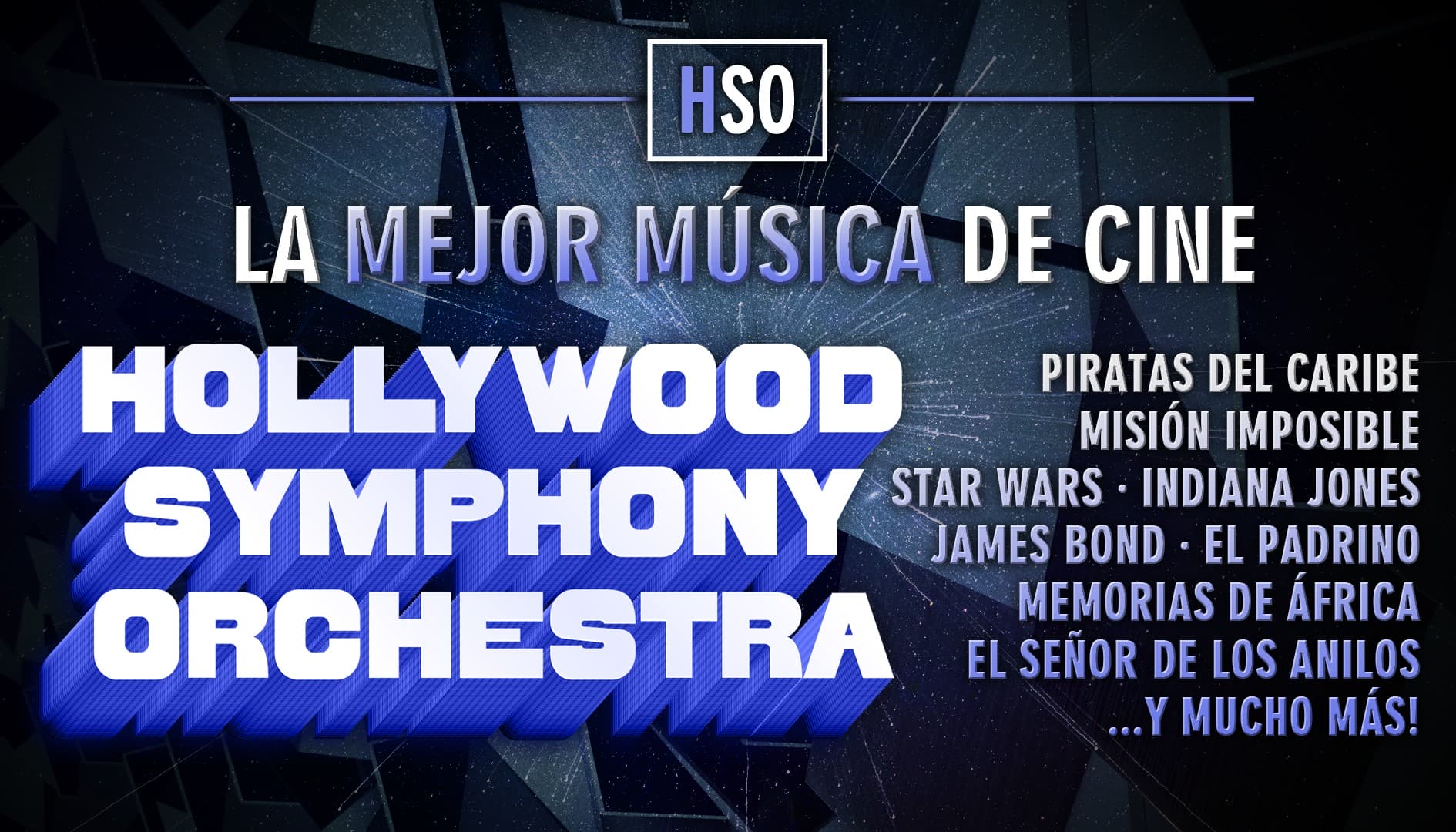 LA MEJOR MÚSICA DE CINE -  Hollywood Symphony Orchestra