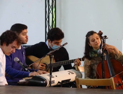 La Nueva Indiana, músicos en el Encuentro Con Los Maestros