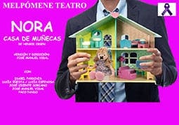 Cartel de Nora, casa de muñecas