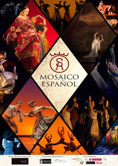 Cartel Mosaico Español