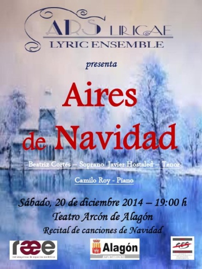 Cartel de Aires de Navidad